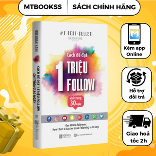 Sách - cách để đạt 1 triệu follow chỉ trong 30 ngày - bizbooks