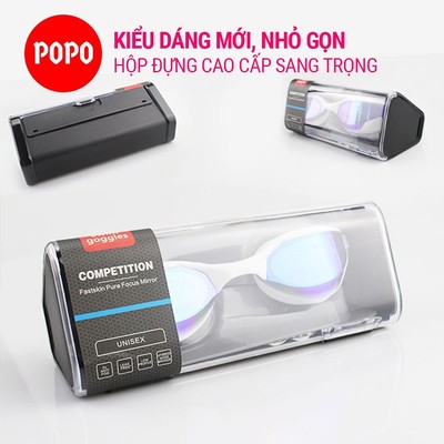 Kính bơi người lớn mắt trong cho nam nữ thi đấu chuyên nghiệp 730 POPO trong bộ sưu tập 2024
