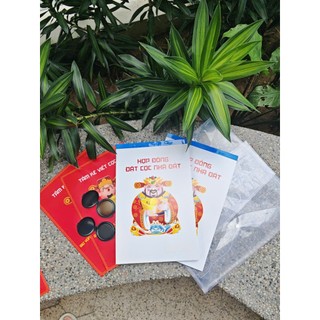 [COMBO] 1 SỔ ĐẶT CỌC NHÀ ĐẤT 2026 + 1 MỰC LĂN TAY