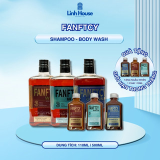 Dầu gội, sữa tắm nam cao cấp Fanftcy Original, Citrus Burs, Rose & Oud 110ml | 500ml