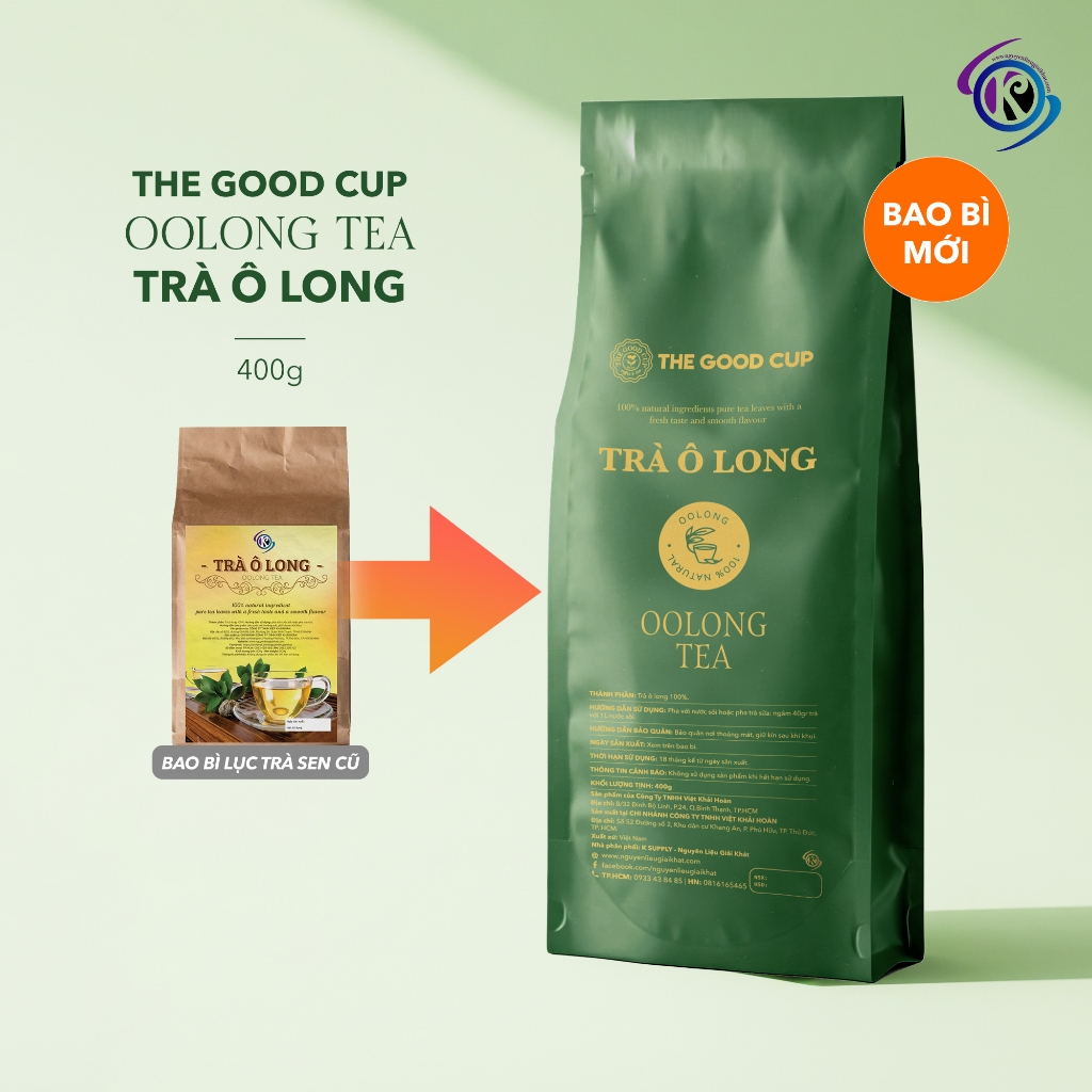 Trà Ô Long The Good Cup - Nguyên Liệu Giải Khát Ksupply - Trà olong K supply