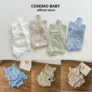 [Mua 3b tặng 1b] Bộ ba lỗ thun lạnh bé trai COMIMO BABY – bộ sát nách cho bé trai Mềm Mịn 5–18kg