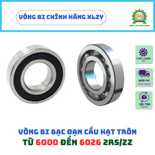 Vòng bi bạc đạn cầu hạt tròn 6000, 6001, 6002, 6003, 6004 - Chính hãng XLZY