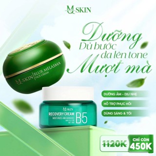 MQ Skin Combo Kem phục hồi B5 30g, Kem dưỡng siêu trắng 20g
