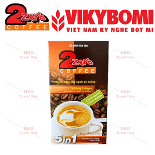 Cà phê sữa hoà tan dành cho người tiểu đường, collagen 5in1 - Hàng Xuất Khẩu