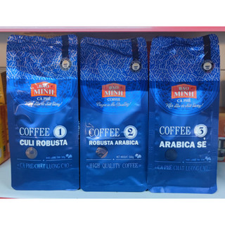  Cà phê Bảo Minh số 1 2 3 - Cafe pha phin ngon chuẩn vị quán - Túi 500g 