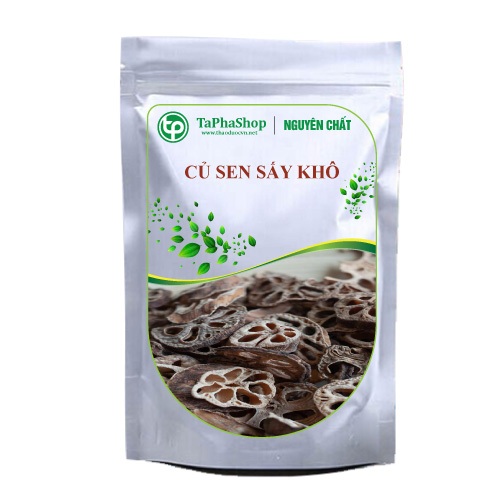 [Hàng Công Ty] Củ sen sấy khô - hàng thơm cao cấp - túi lớn loại 500gram