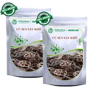 [Hàng Công Ty] Củ sen sấy khô - hàng thơm cao cấp - túi lớn loại 500gram