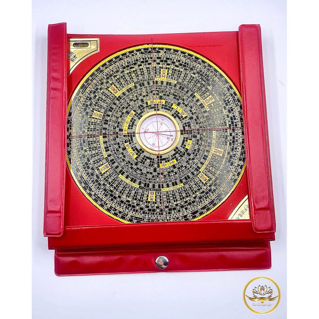 La Kinh Phong Thuỷ - La Kinh Luo Jing Vỏ Đỏ Tiếng Trung Cao Cấp Xem Hướng Nhà Cửa