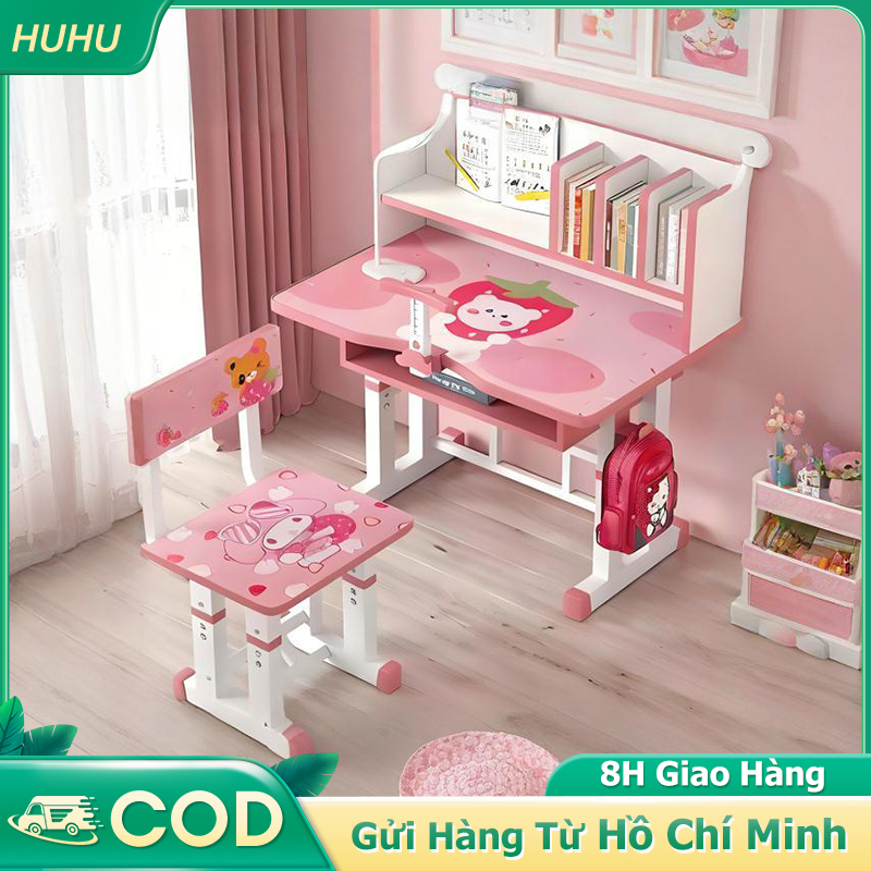 HUHU Bàn học nâng hạ chiều cao chống gù  Bảo vệ cột sống dễ điều chỉnh phù hợp mọi độ tuổi | BigBuy360 - bigbuy360.vn