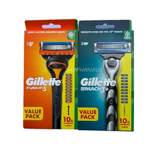 Dao cạo râu Gillette Fusion 5 và Mach 3+