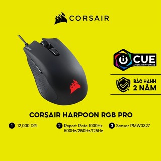 Chuột HARPOON RGB PRO FPS/MOBA Gaming Mouse
