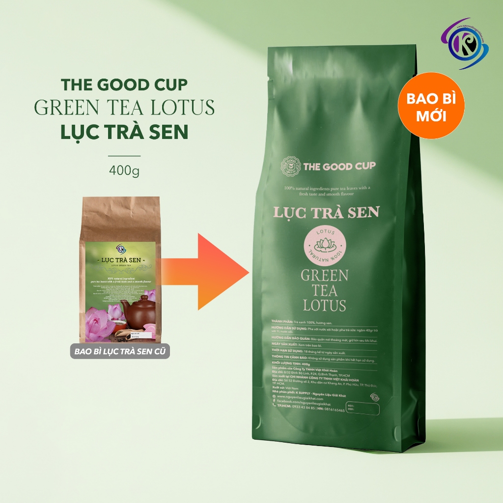 Lục Trà Sen The Good Cup - Nguyên Liệu Giải Khát K Supply - ksupply