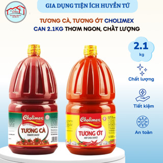 Tương cà, tương ớt Cholimex can 2,1kg, thơm ngon chất lượng