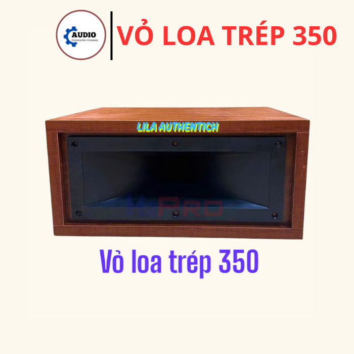 Vỏ Loa Treble Kèn 250, 350, 450 Thùng Gỗ (Giá 1 Cái) - Ren Xoáy, Có Trạm Kẹp, Phễu - H2Pro Tech