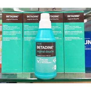 Dung Dịch Vệ Sinh BETADINE Vaginal Douche 125ml nhập khẩu Síp