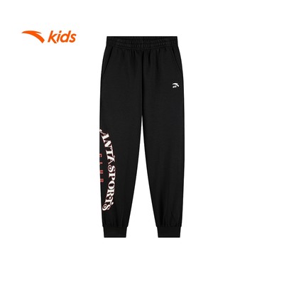 ANTA KIDS Quần Dài Thể Thao Bé gái Sports Big Kids 7-14 Years Knitted Track Pants Pickleball Tennis Badminton 3625A1705