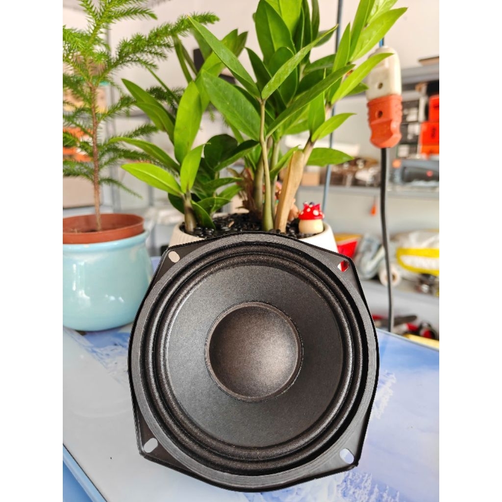 Củ loa mid 5.25in gân vải(xếp ly 2 gân)