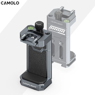 Điện thoại nhôm Mount Tripod Tripod điện thoại điều chỉnh với giày lạnh & Arca Thụy Sĩ phát hành nhanh tấm