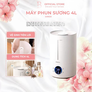 Máy phun sương tạo độ ẩm  không khí CHIGO máy xông phòng dung tích 4000ml phun sương liên tục 10H