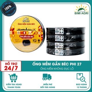 Ống mềm phi 27 KHÔNG đục lỗ (cuộn dài 100 mét)