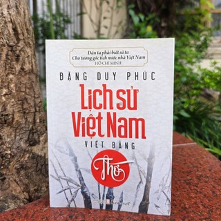 Sách - Lịch sử Việt Nam viết bằng thơ (XẢ TỒN KHO)