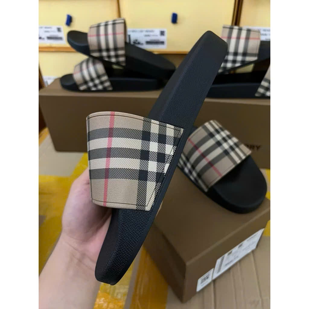 Dép nam B.B.R full box hàng đẹp loại 1 cao cấp.Dép boy phố quai ngang thời trang