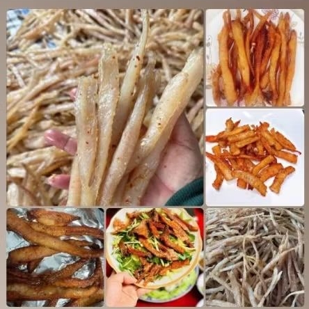 KHÔ CÁ LÓC SỢI PHI LÊ 2 nắng.500g(giao hỏa tốc)