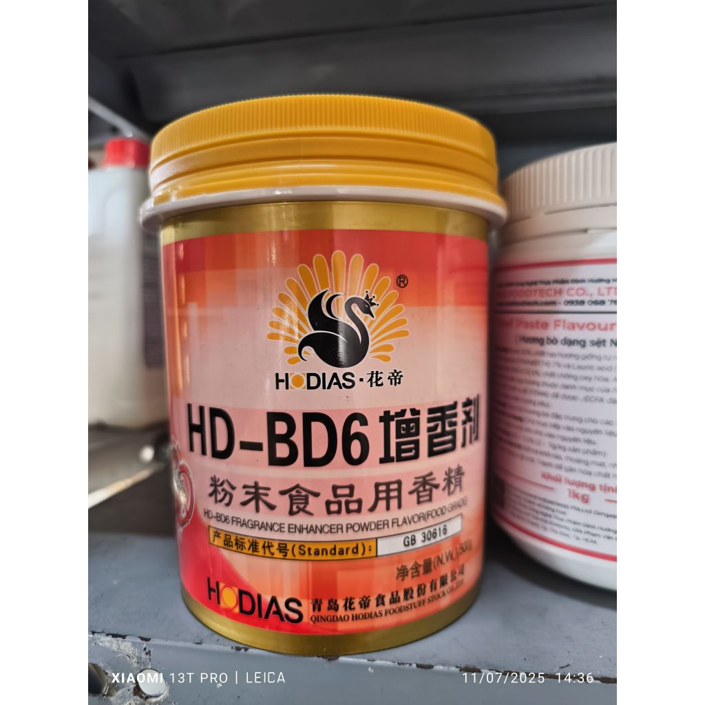 HƯƠNG LIỆU TỔNG HỢP : CHẤT TĂNG HƯƠNG THỊT : HD - BD6 FRAGRANCE ENHANCER POWDER FLAVOR (FOOD GRADE) 