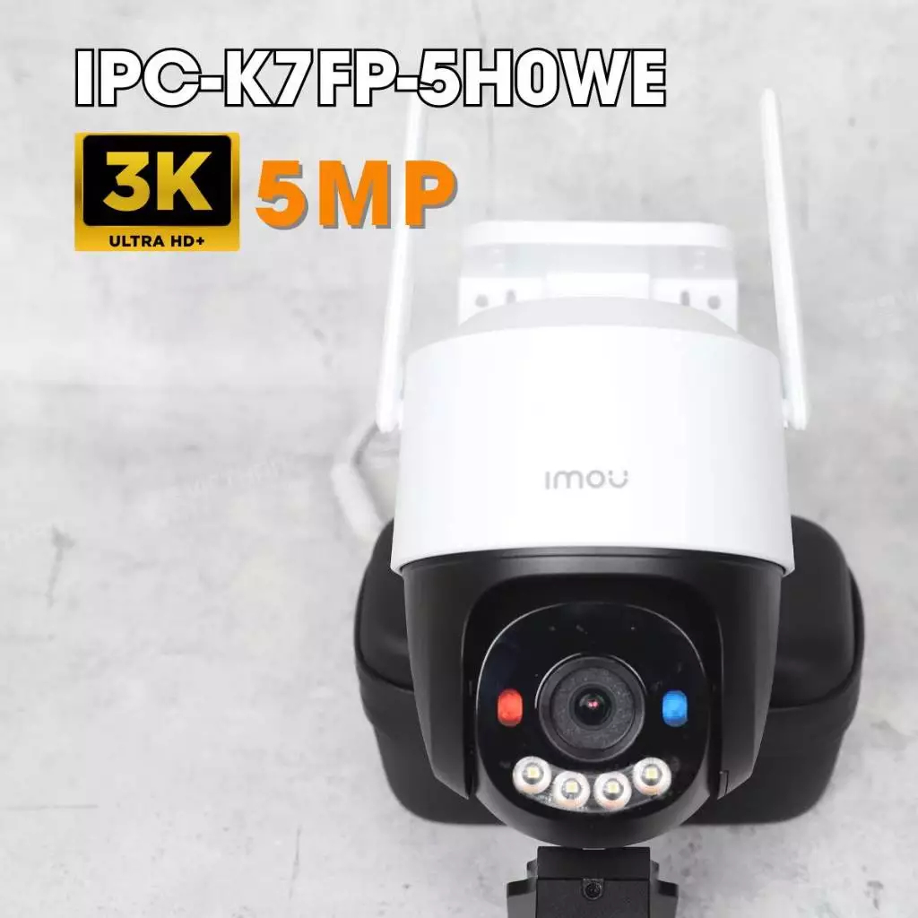 Camera Imou Cruiser K7FP 3MP/5MP, Báo động đèn, Quay quét 360 độ, Bảo hành chính hãng 2 năm