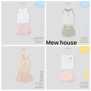 [ Nous Bộ ba lỗ 6m-3y ] bộ ba lỗ đa sắc nous chất pettit 6M-3Y