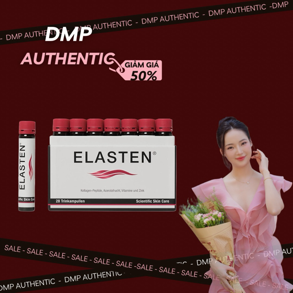 Nước uống làm đẹp da Collagen Elasten|Hàng công ty