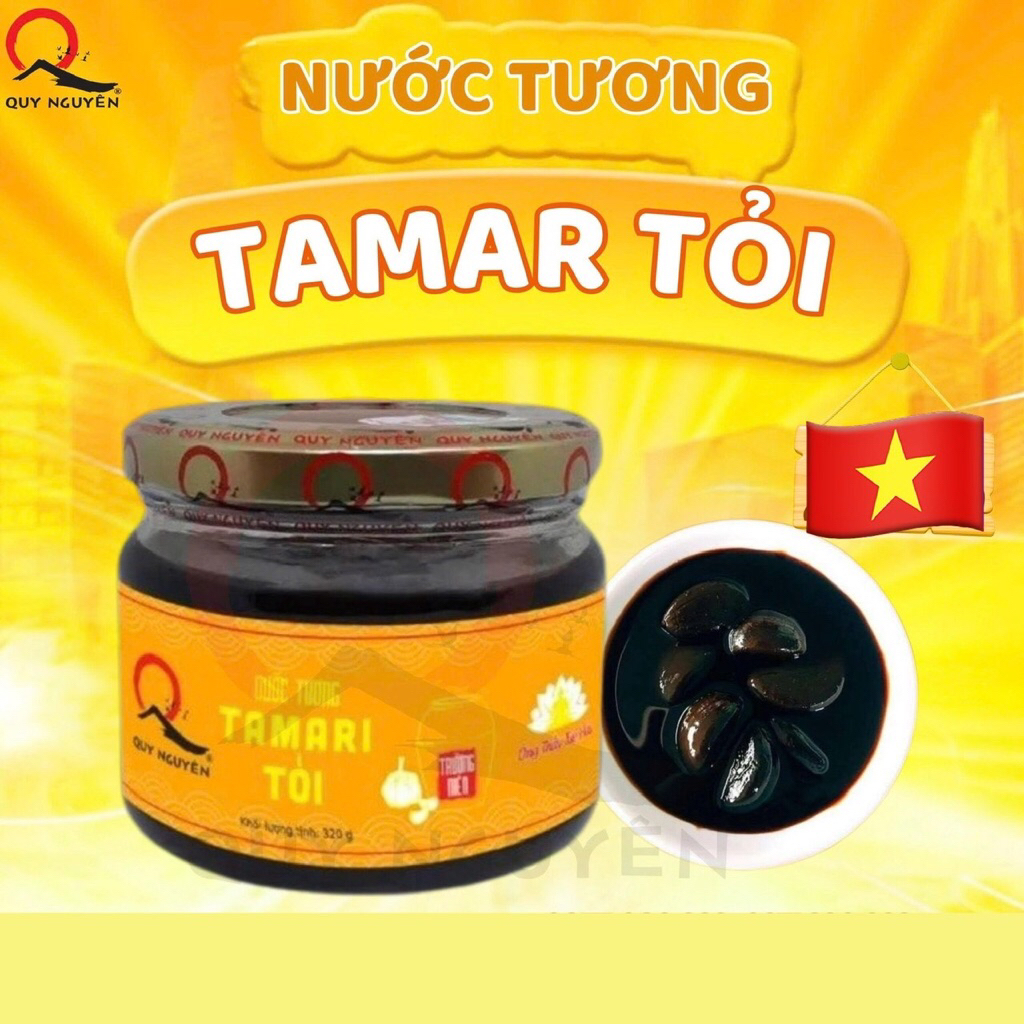 Tamari tỏi Quy Nguyên Tuệ Hải 320gram
