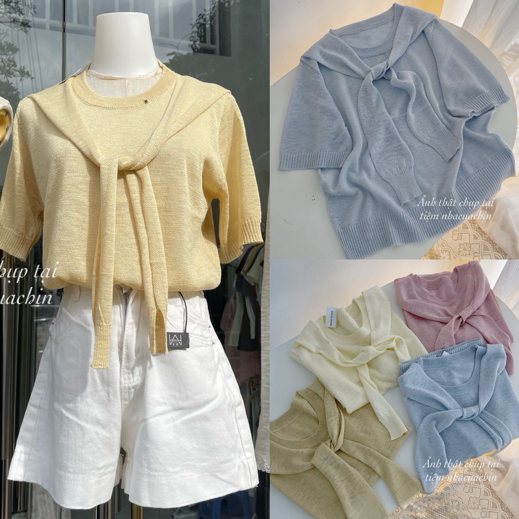 Áo Thun Baby Tee Nữ Croptop Tay Ngắn Kẻ Sọc Ôm Body Basic Ulzzang