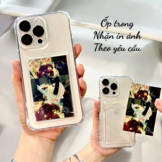 [Nhận In Ảnh theo YC] Ốp Iphone silicon có khe đựng thẻ 6/6s/7/8/Plus/X/Xs/XsMax/11/12/13/14/15/16/17Pro/Promax/Plus/Max