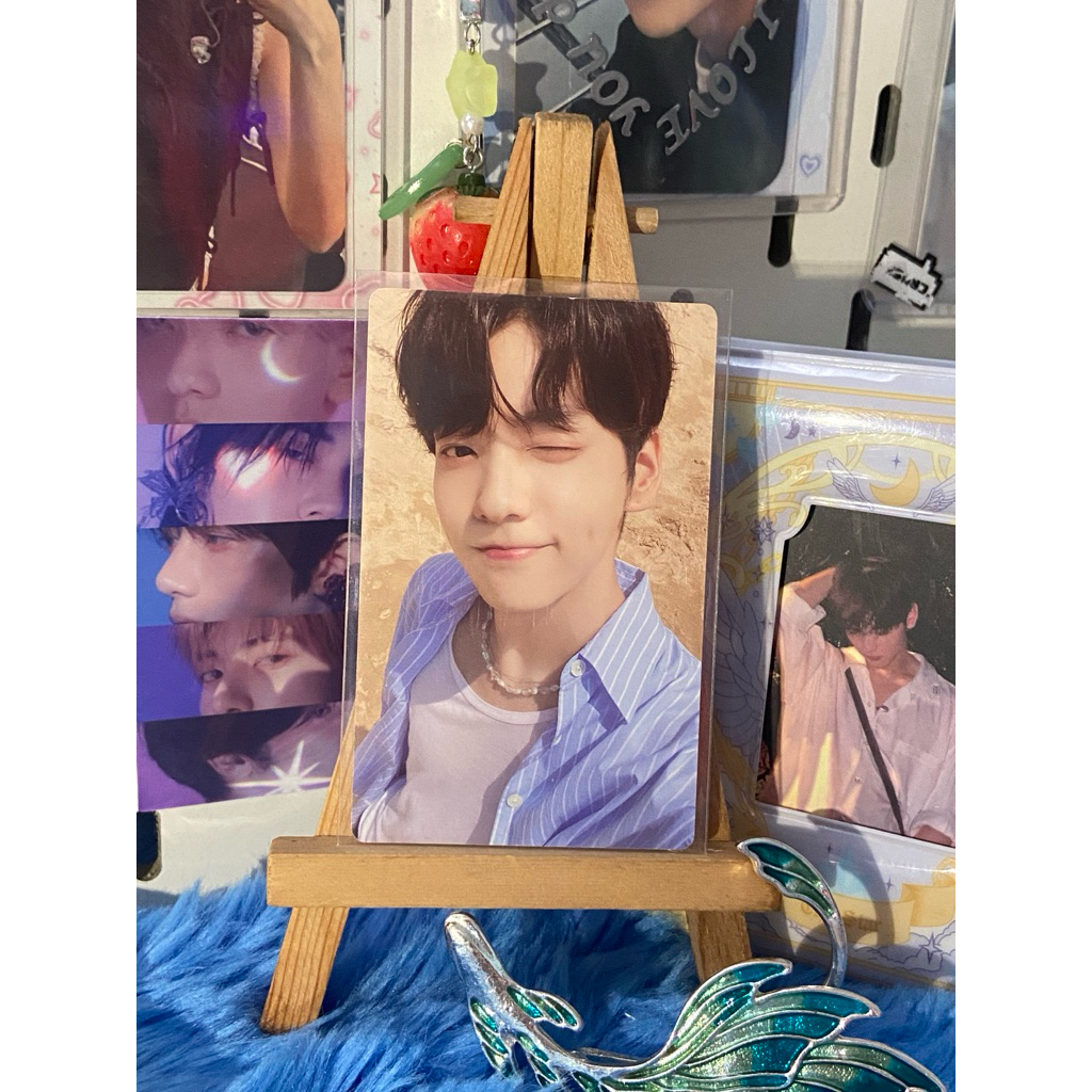 Card Soobin txt chính hãng card txt mid summer Choi Soobin biển thành viên Soobin Yeonjun Kai Taehyu