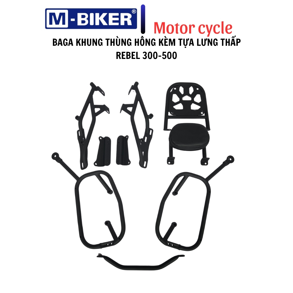 Baga rebel, baga rebel300-500-1100, baga sau rebel, cảng sau rebel 300-500, chất liệu thép.