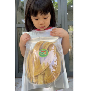 Chuối tá quạ sấy không đường, túi 400g