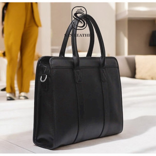 Cặp da Thật Công Sở San Leather S8100,Túi da Doanh Nhân Cao Cấp.