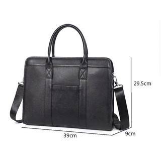 Cặp da Thật Công Sở San Leather S8100,Túi da Doanh Nhân Cao Cấp.