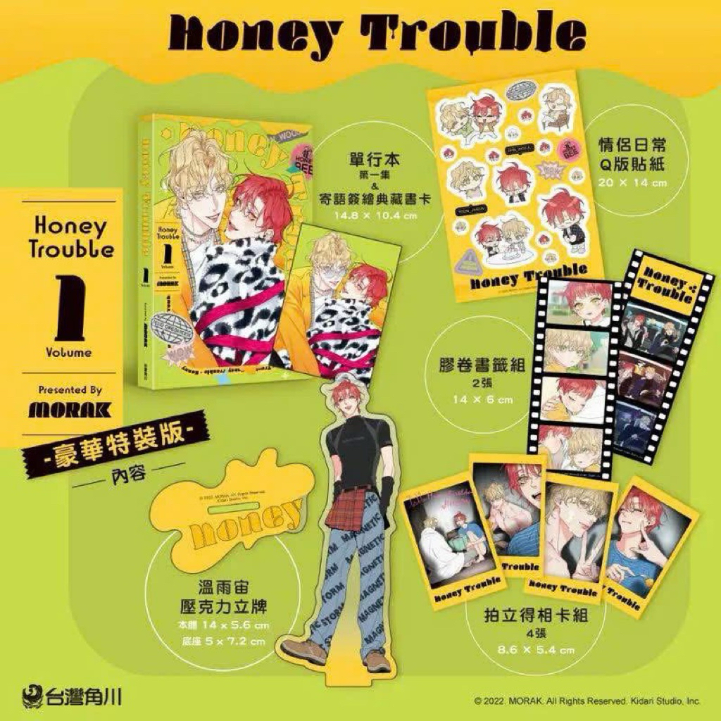 [SẴN] HỘP ẢNH HONEY TROUBLE VOL 1 ĐÀI