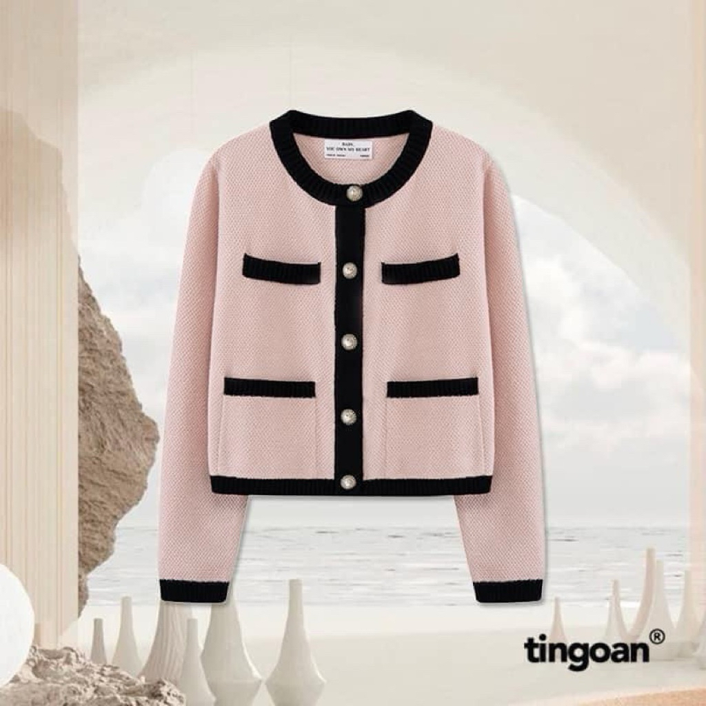 Áo khoác len cadigan Jenifer Tingoan store Newtag