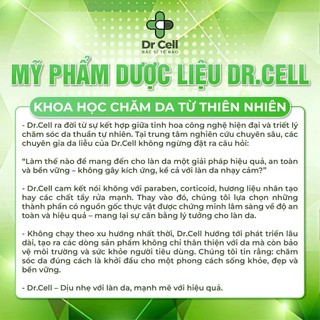 Dr Cell Tinh Chất Sâm Đất & Saffron 20ml - Serum Chăm Sóc Da Cao Cấp Giúp Làm Sáng Da