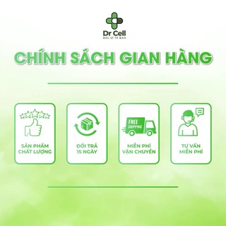 Dr Cell Tinh Chất Sâm Đất & Saffron 20ml - Serum Chăm Sóc Da Cao Cấp Giúp Làm Sáng Da