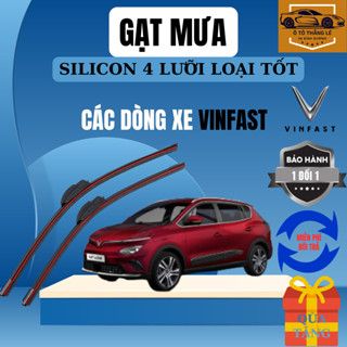 Gạt Mưa Ô Tô VINFAST VFe34, LUX A, LUX SA, FADIL, VFe34, VF3, VF5, VF6, VF7, VF8, VF9 Silicon 4 Lưỡi