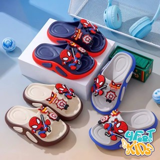 Dép Lê Người Nhện Người Dơi cho Bé Trai Bé Gái từ 2 tuổi, mẫu mới 2025 Đế Cao Siêu Nhẹ cho bé chạy nhảy thoải mái