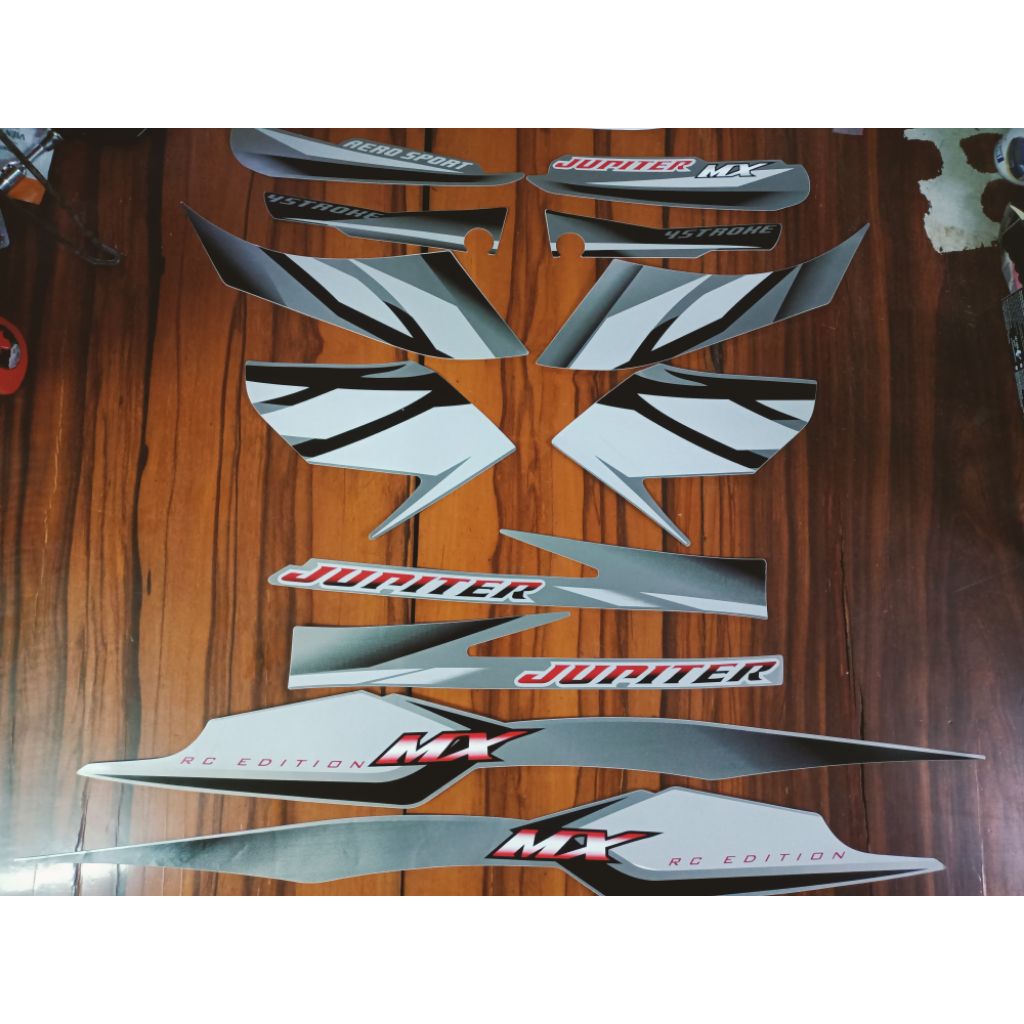 Bộ tem Jupiter Mx màu đen đời đầu tem 2 lớp