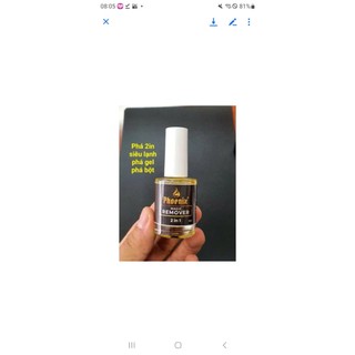 🎀PHÁ GEL PHOENIX 2IN1 CHUYÊN PHÁ GEL + PHÁ BỘT