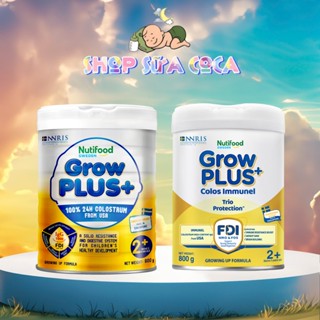 Sữa bột Growplus Vàng và Colos Immunel 0+1+2+ 800gr Imu.nel Nutifood GrowPLUS date mới