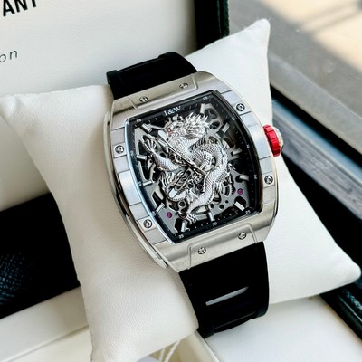 Đồng hồ nam chính hãng I&W Carnival Rồng 787G1-S1 kính sapphire,chống xước,chống nước 50m,Bh 24 tháng,máy cơ (automatic)